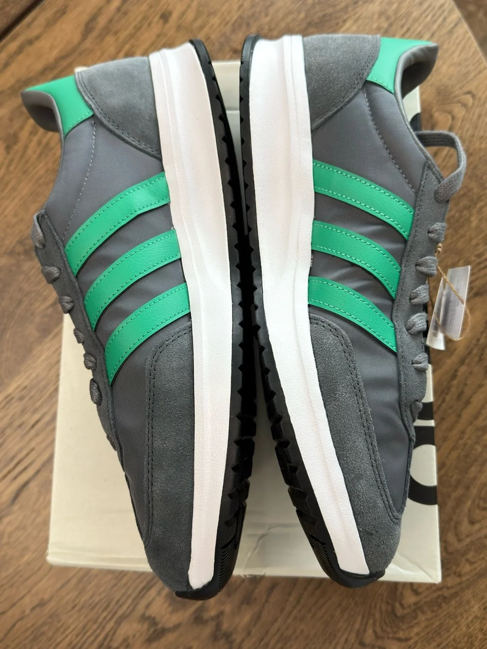 Adidas Run 70s 2.0 Green/black/grey Men Size 11 New In Box